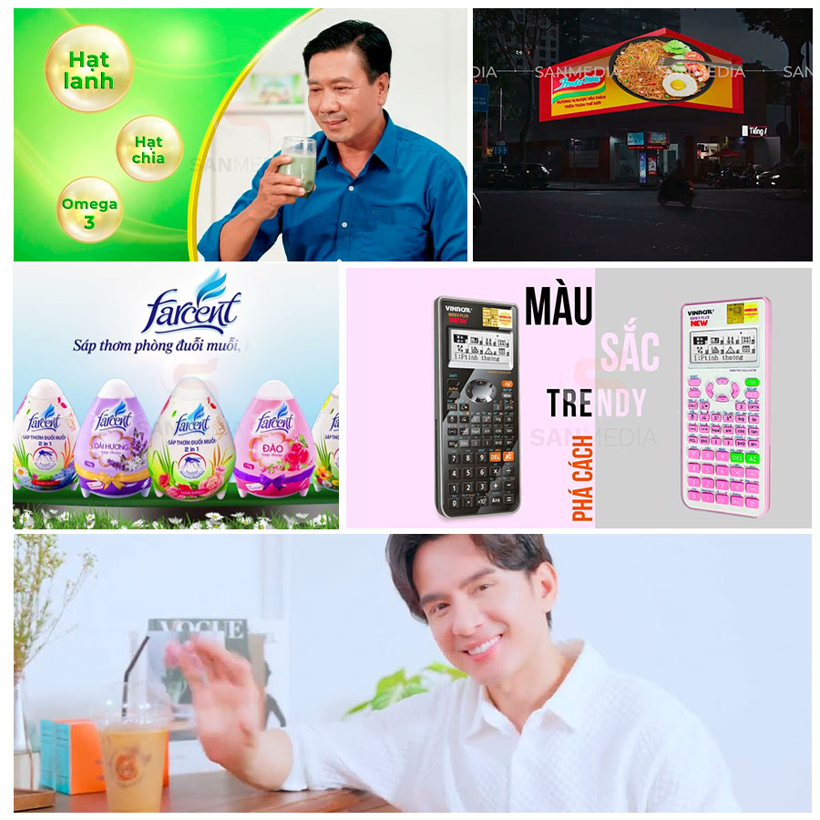 Các dạng TVC quảng cáo thường gặp