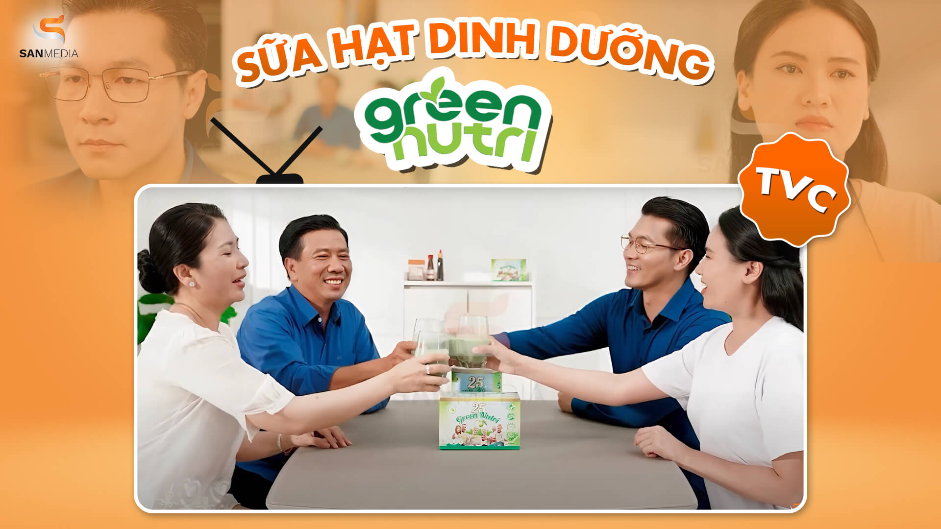 TVC QUẢNG CÁO SỮA HẠT DINH DƯỠNG | GREEN NUTRI