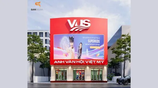 Thiết kế hình ảnh 3D Trường Đào Tạo Anh Ngữ Hội Việt Mỹ