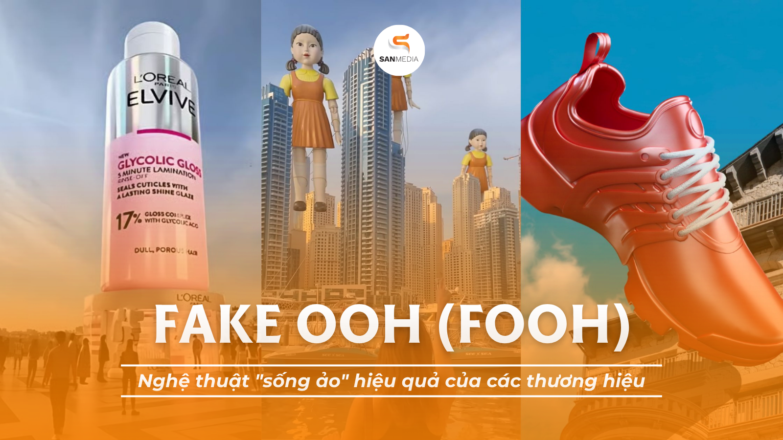 Fake OOH (FOOH): Nghệ thuật 