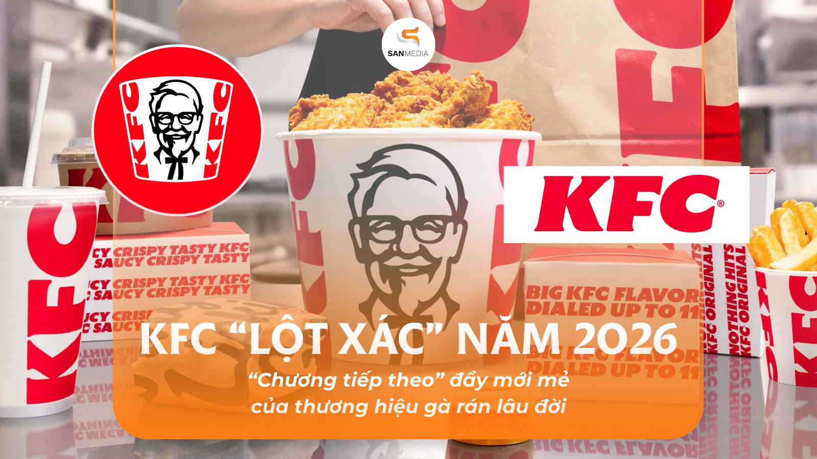 KFC “lột xác” năm 2026: “Chương tiếp theo” đầy mới mẻ của thương hiệu gà rán lâu đời