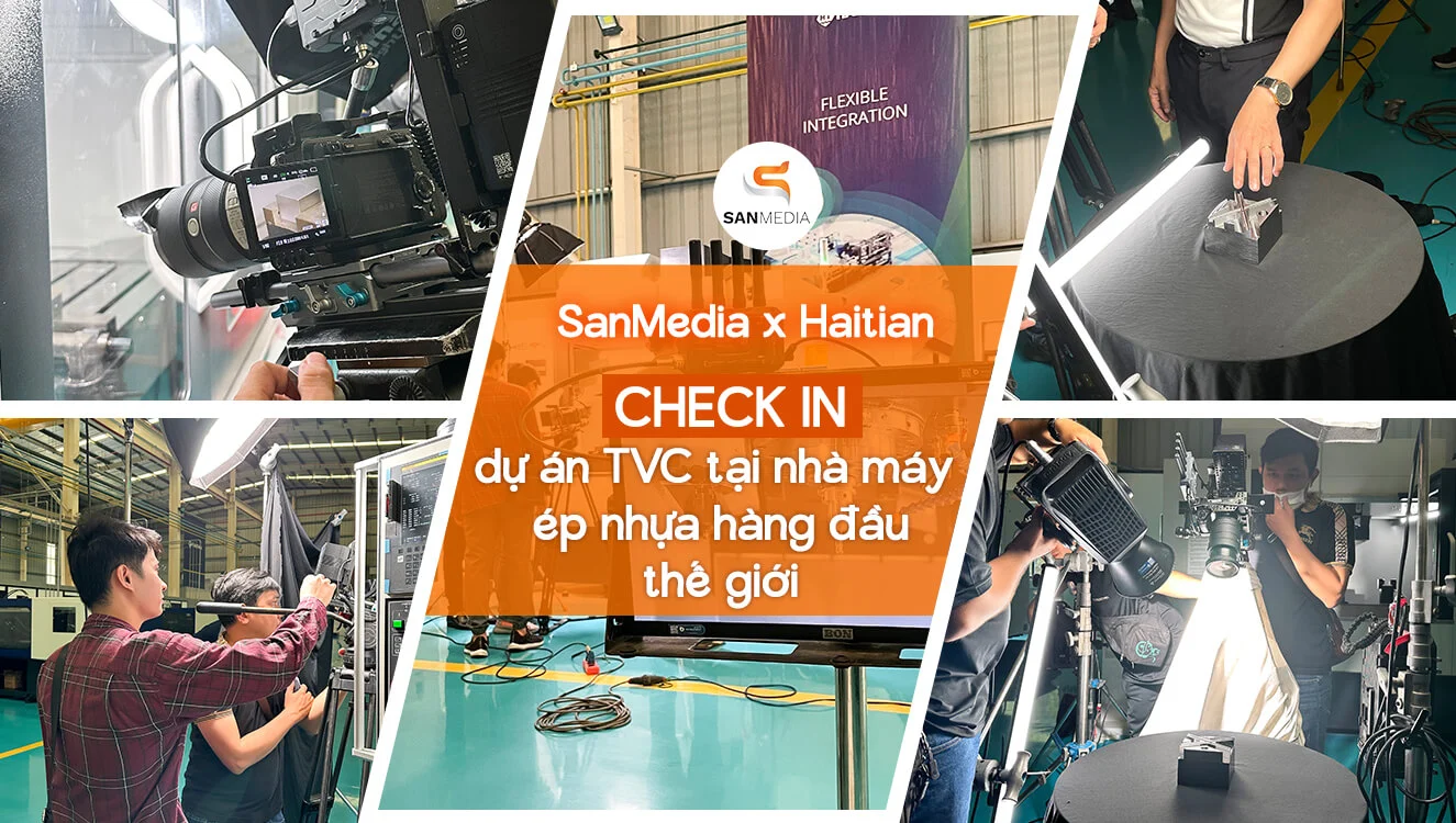 SanMedia x Haitian - Check in dự án TVC tại nhà máy ép nhựa hàng đầu thế giới