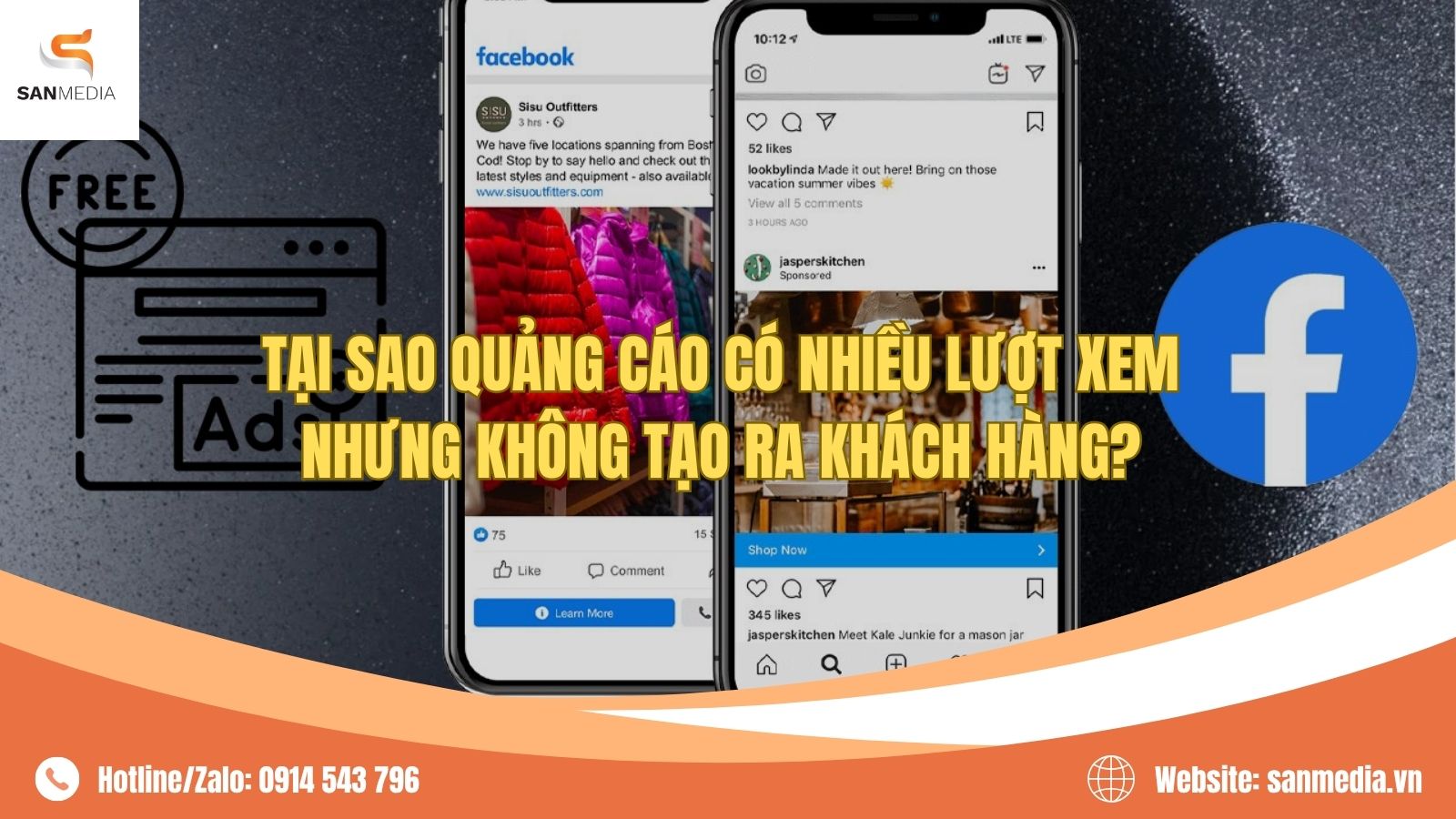 Tại Sao Quảng Cáo Có Nhiều Lượt Xem Nhưng Không Tạo Ra Khách Hàng?