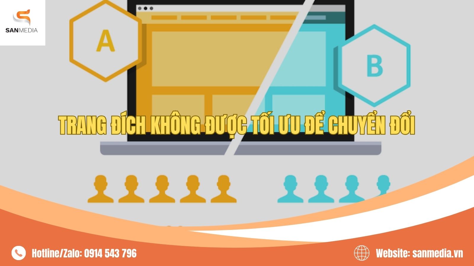 Trang Đích Không Được Tối Ưu Để Chuyển Đổi