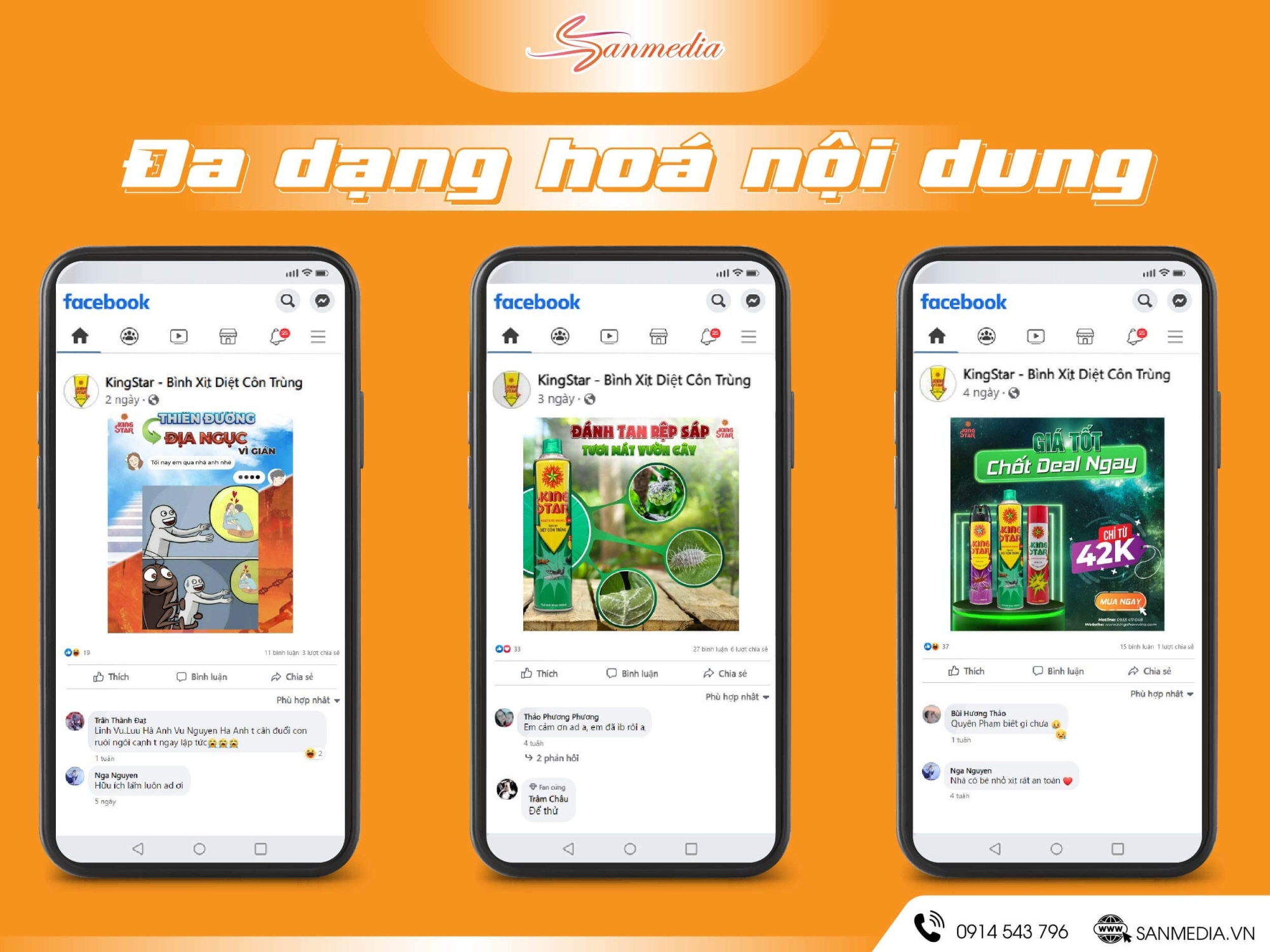 Đa dạng hóa nội dung giúp bạn tận dụng thuật toán Facebook tốt hơn