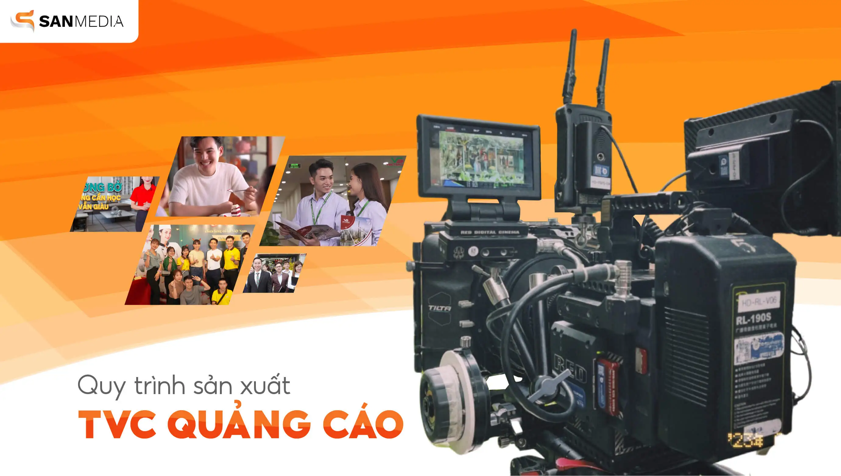 quy trình sản xuất tvc quảng cáo