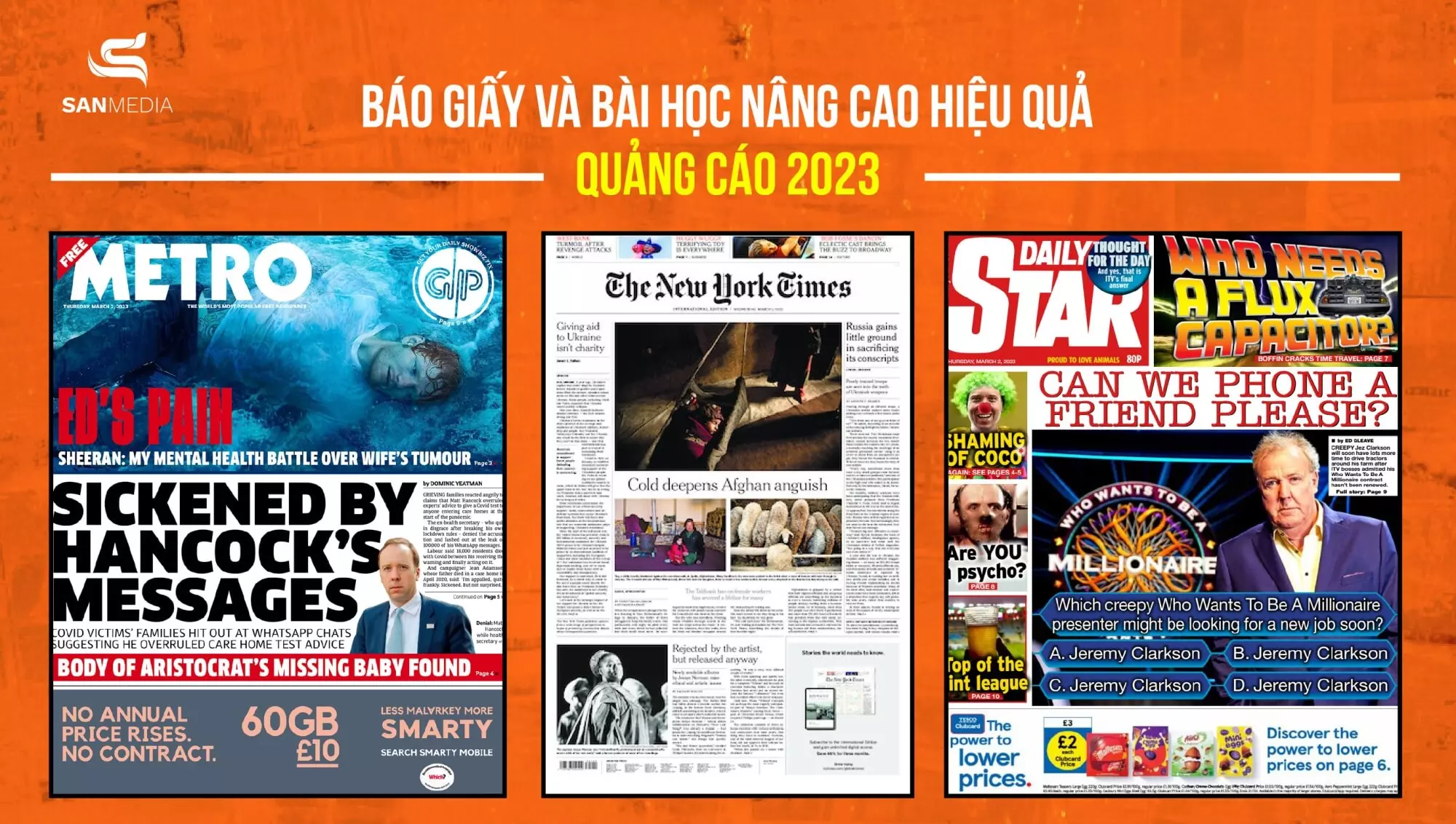 Báo giấy và bài học về nâng cao hiệu quả quảng cáo 2023