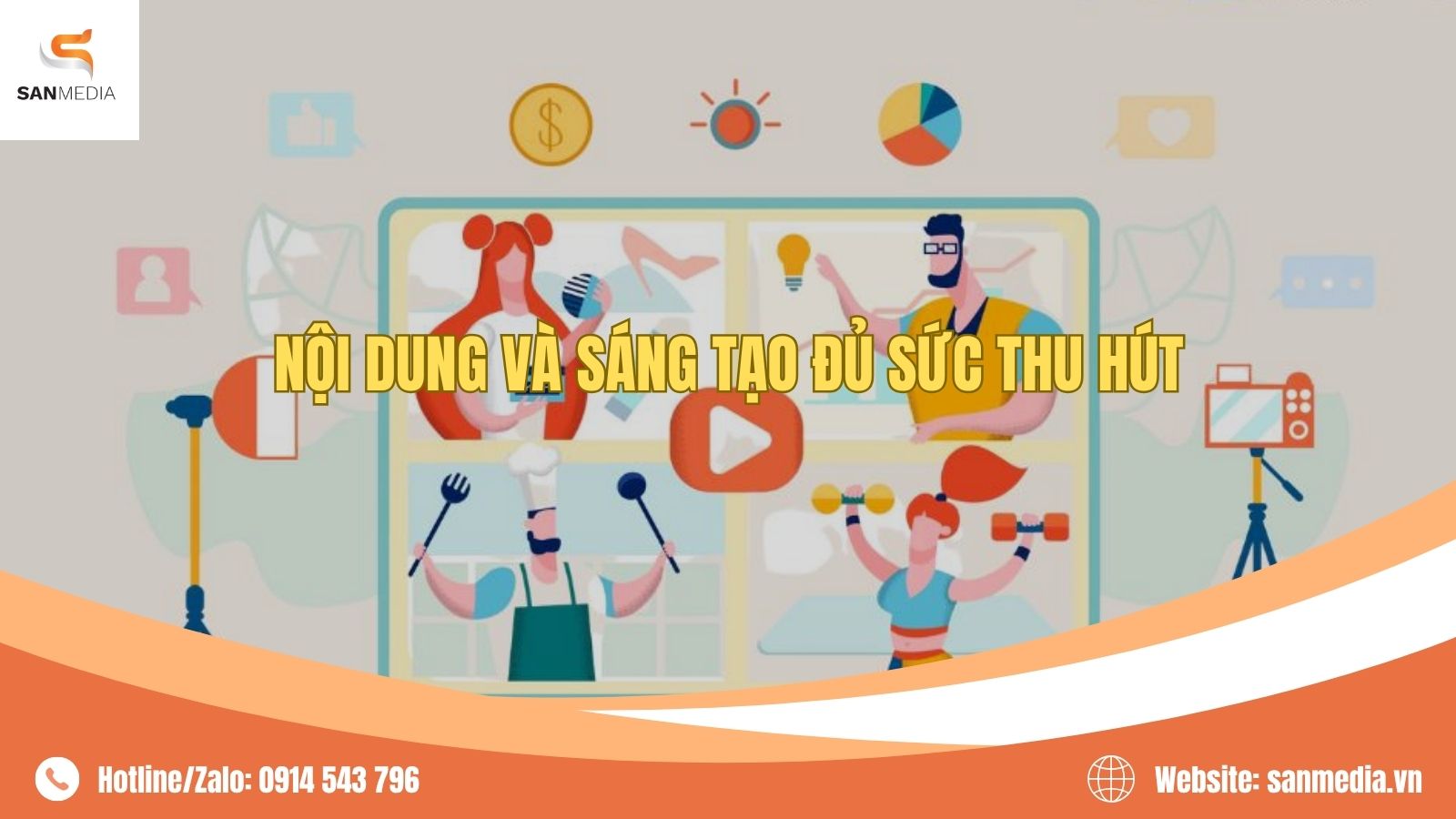 Nội Dung Và Sáng Tạo Đủ Sức Thu Hút